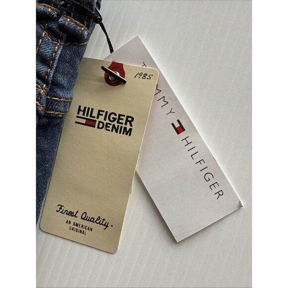 TOMMY HILFIGER Men’s RONNIE Jeans - W29xL33 - Blue Denim - Tapered Leg Mid-Rise - Picture 4 of 16